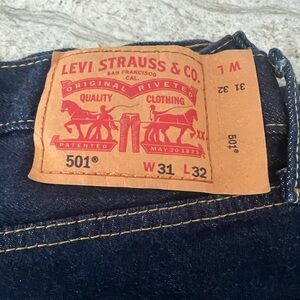 Levi's 501 Men's Jeans - Dark Blue